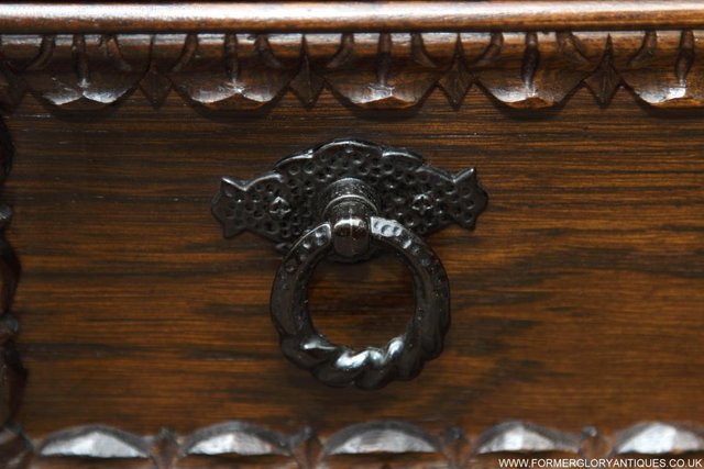 Image 44 of AN OLDE COURT CHARM OAK TV HI FI DVD CD STAND CABINET TABLE