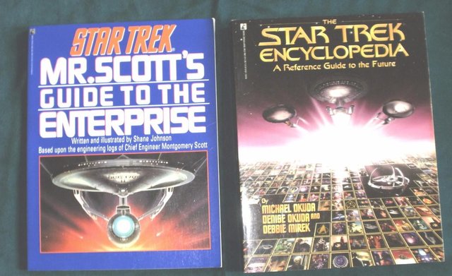 Preview of the first image of Star Trek guide and reference books..
