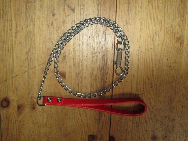 Preview of the first image of Small dog chain / lead (Incl P&P).