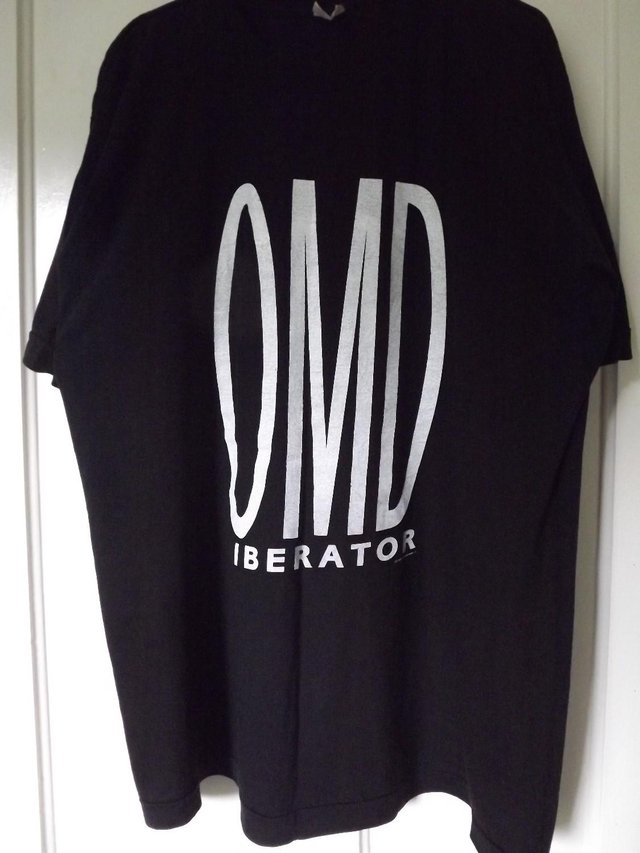 Preview of the first image of OMD tour shirt XL.