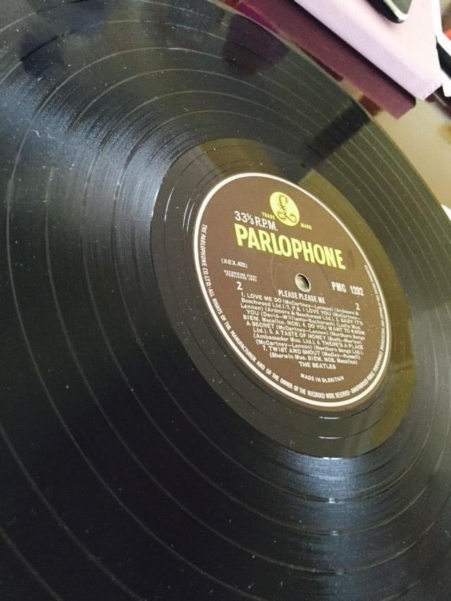 Image 6 of The Beatles Please Please Me LP Original Yellow & Black Parl