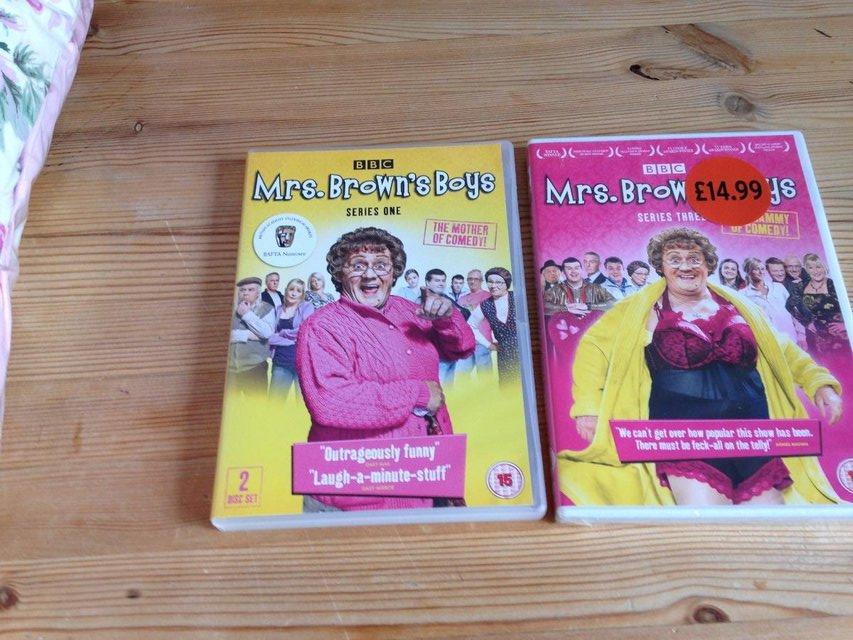 Preview of the first image of Mrs Brown Series one and three.