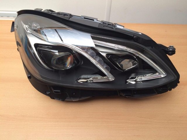Preview of the first image of NEW Left hand drive headlight Bixenon Mercedes E W212 LHD.