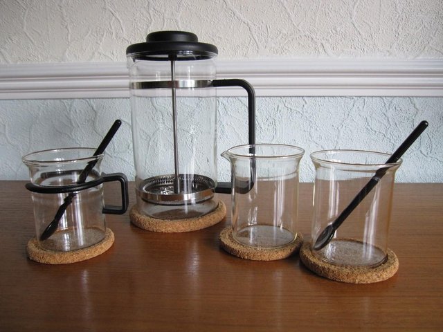 Preview of the first image of Bodum "Bistro" Cafetiere Set.
