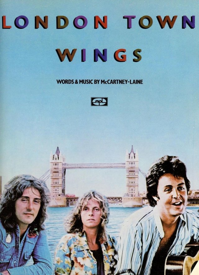 Preview of the first image of Paul McCartney, Wings Sheet Music London Town 1978 6 pages.