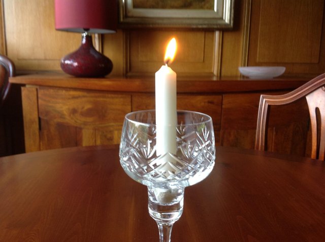 Preview of the first image of Crystal candle holder.