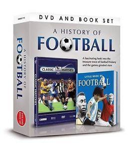 Preview of the first image of A History of Football DVD and Book (Incl P&P).