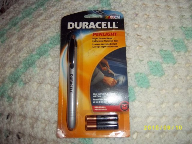 Preview of the first image of Duracell Penlight. Ideal for Pocket,Purse and Backpack.