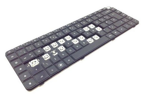 Preview of the first image of Keycaps for Compaq Presario CQ56 laptop keyboard.