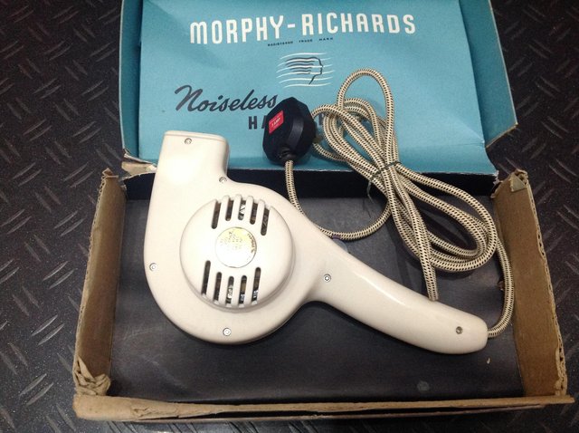 Image 3 of Vintage Morphy Richards Noisless Hair Drier Model H1
