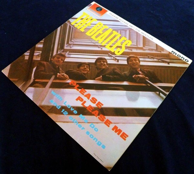Preview of the first image of Beatles Original UK " Please Please Me Y/Black LP Superb.