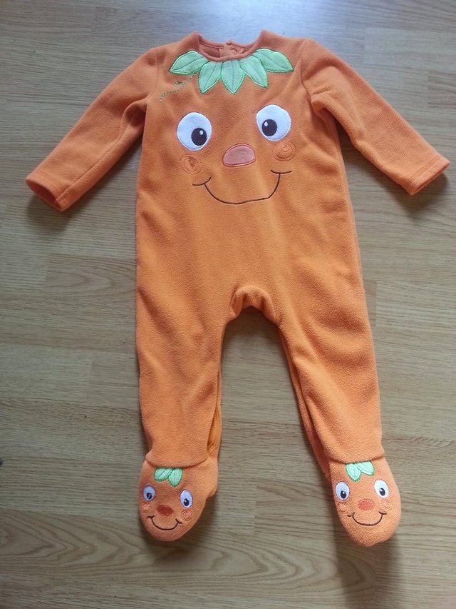 Preview of the first image of Baby halloween baby grow 9-12 months.