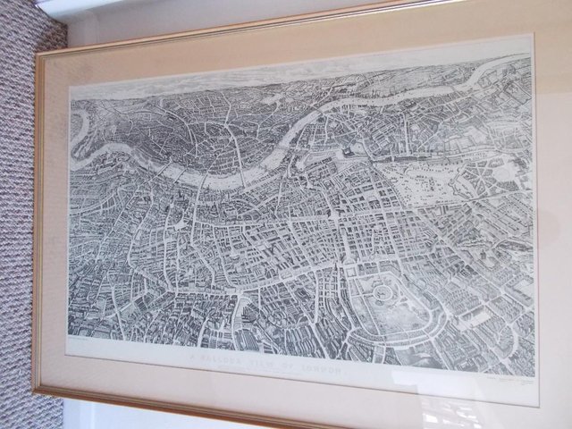 Image 2 of 1851 Balloon view London,from Hampstead,Historical interest