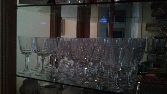 Image 2 of Crystal wine glasses
