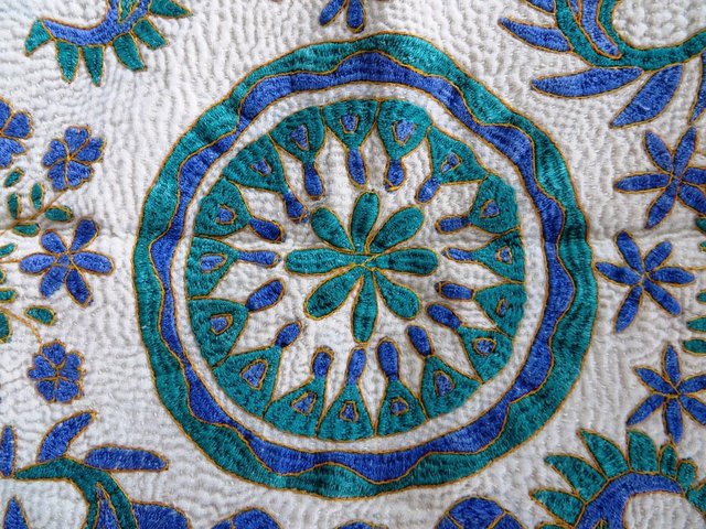 Image 3 of EMBROIDERED CUSHION COVER