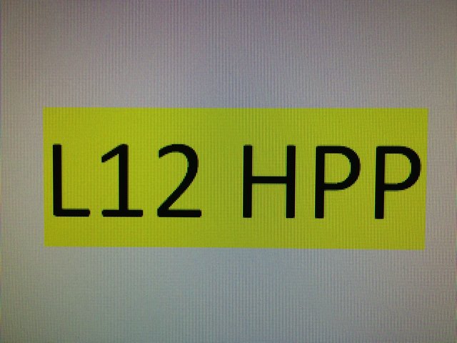 Preview of the first image of Cherished Number Plate Documentation.
