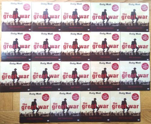 Preview of the first image of The Great War(Daily Mail set) (Incl P&P).