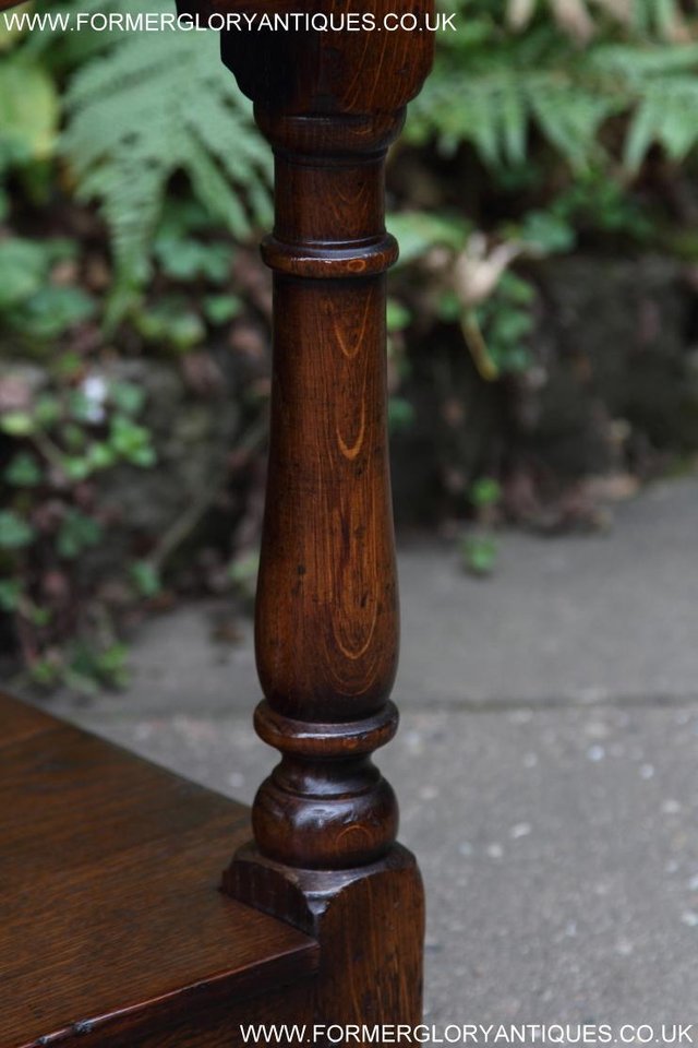 Image 10 of A TITCHMARSH GOODWIN STYLE OAK DRESSER BASE SIDEBOARD TABLE