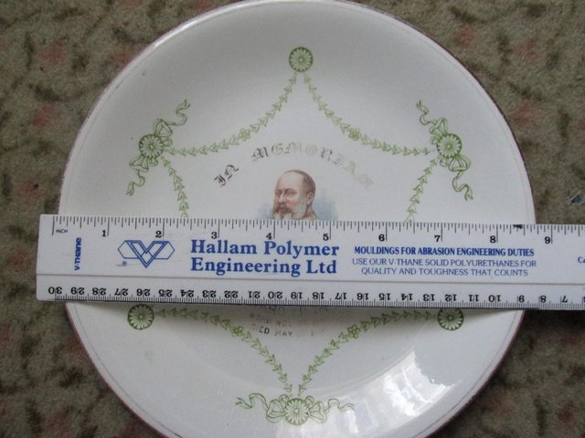 Preview of the first image of King Edward VII Memoriam Plate 1910.