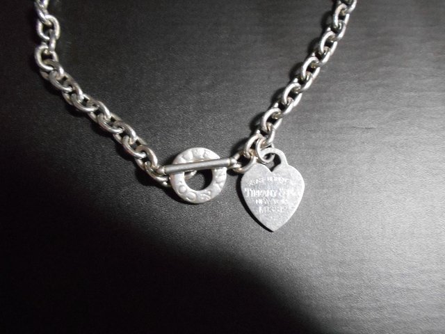 Image 2 of RETURN TO TIFFANY HEART TAG TOGGLE NECKLACE
