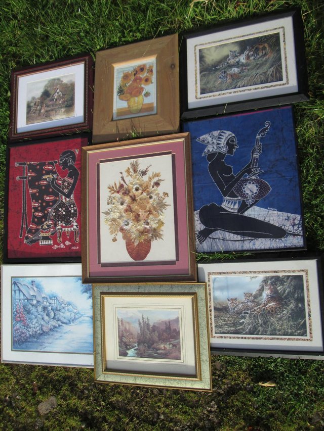 Image 2 of Assorted pictures in Frames