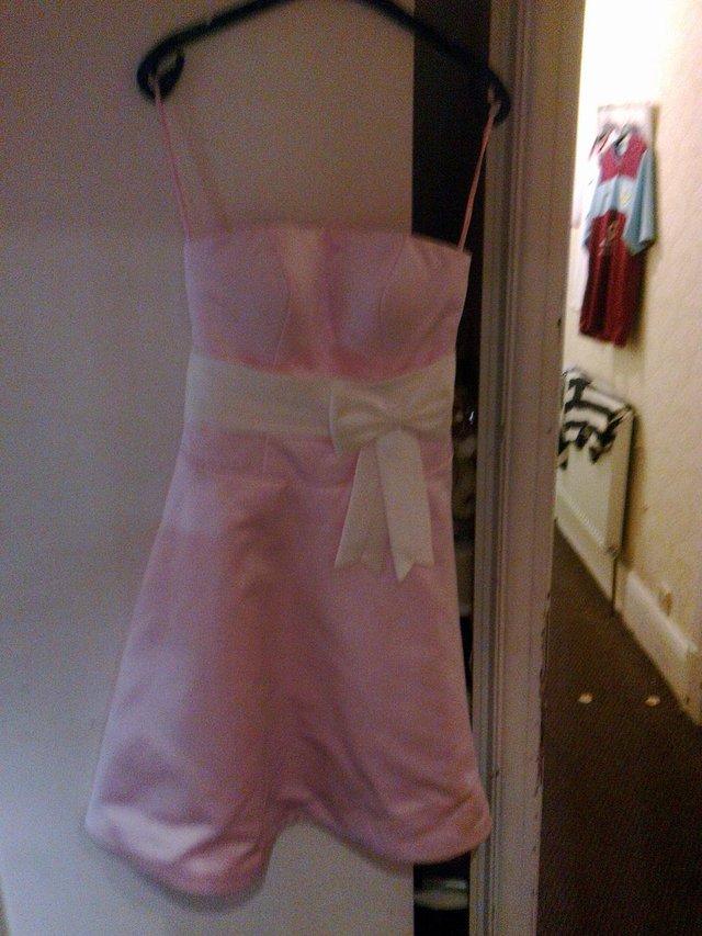 Image 2 of PINK SHORT BRIDESMAID DRESS