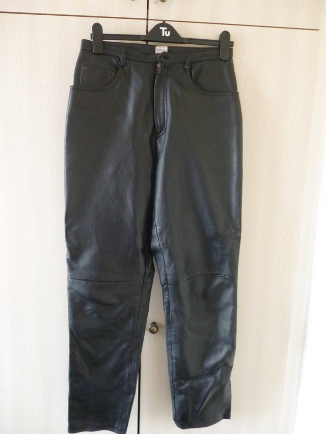 Preview of the first image of LADIES LEATHER TROUSERS.