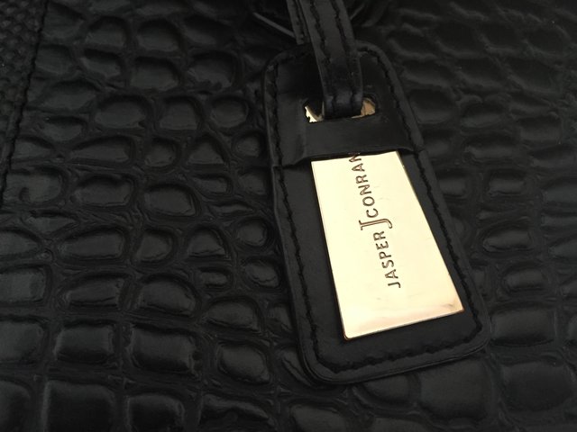Image 2 of Handbag by Jasper Conran in Black leather