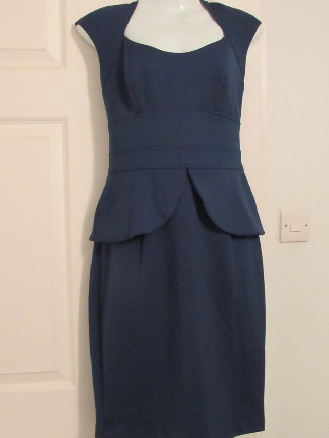Image 6 of Teal dress size UK 12