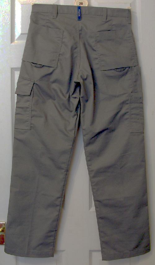 Image 2 of Mens Khaki Work Trousers By Projob/Pro Job - Sz 32"W/30"L