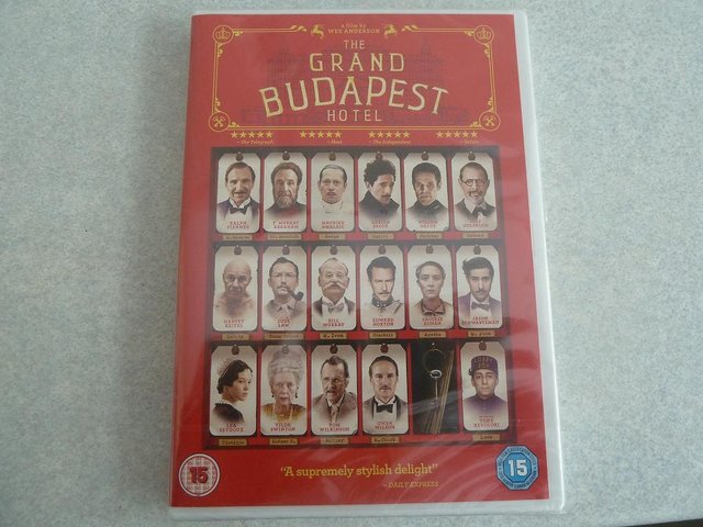 Preview of the first image of The Grand Budapest Hotel DVD - new.