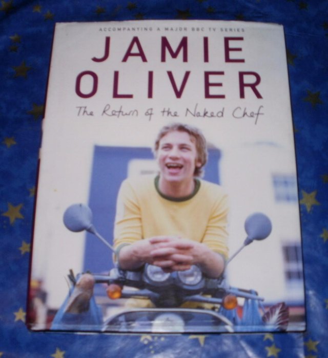 Preview of the first image of JAMIE OLIVER THE RETURN OF THE NAKED CHEF HARDBACK BOOK 2000.