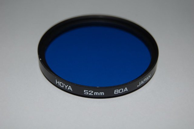 Preview of the first image of Hoya Filters, 80A Blue for Indoor Photo Colour Balance.