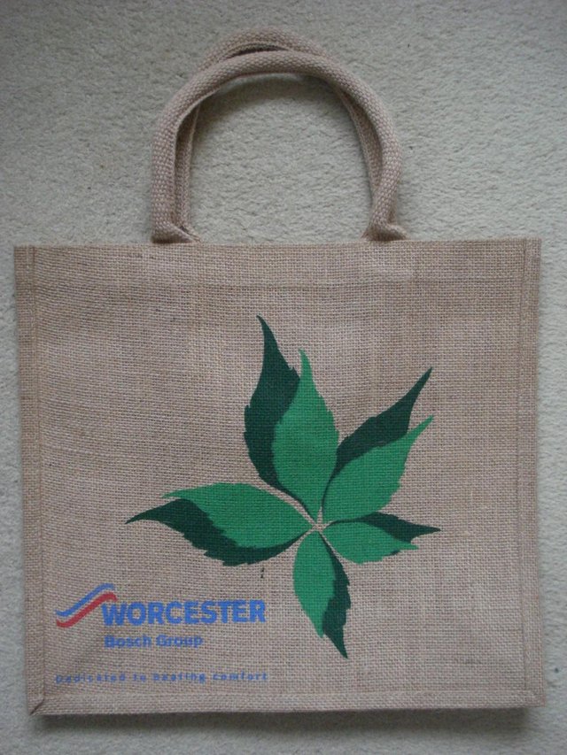 Image 3 of CHOICE OF 1 ASSORTED STURDY HESSIAN SHOPPING BAGS