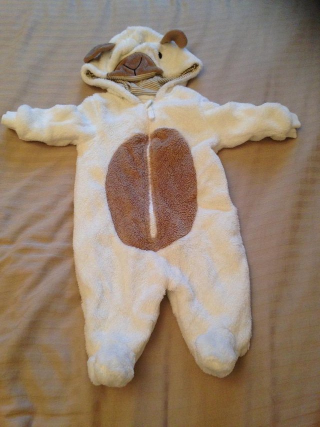 Preview of the first image of Fluffy Baby grows 0-3 and 3-6months.