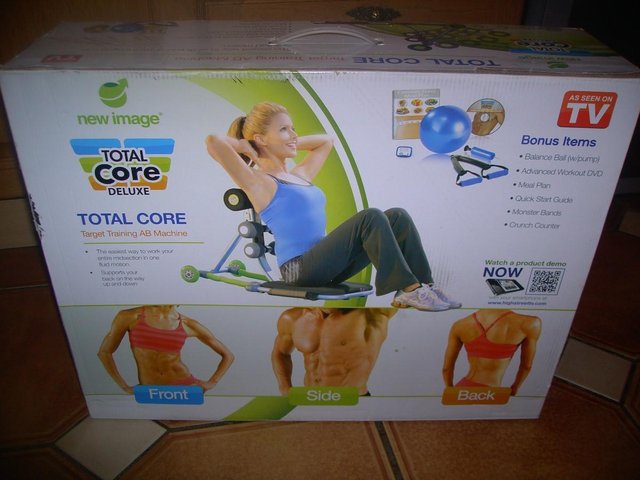 Image 2 of NEW BOXED TOTAL CORE DELUXE TRAINING MACHINE