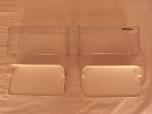 Preview of the first image of Bosch fridge door tray shelves.
