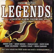 Preview of the first image of Legends - A Country Album Vol1 (Incl P&P).