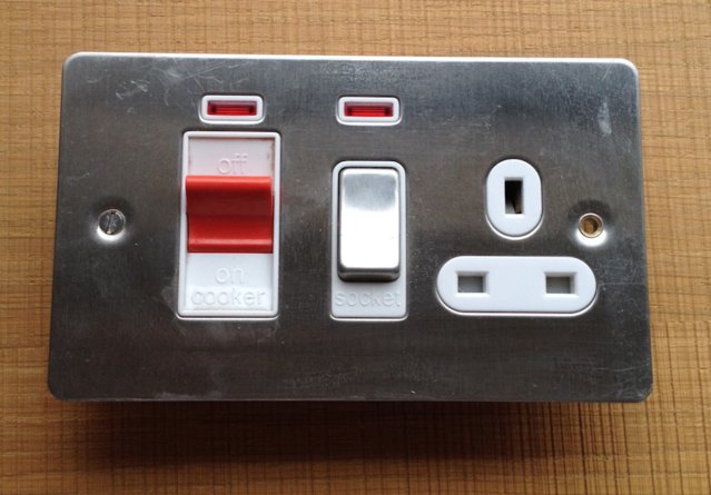 Preview of the first image of Schneider Cooker Control Unit & Socket S/S.