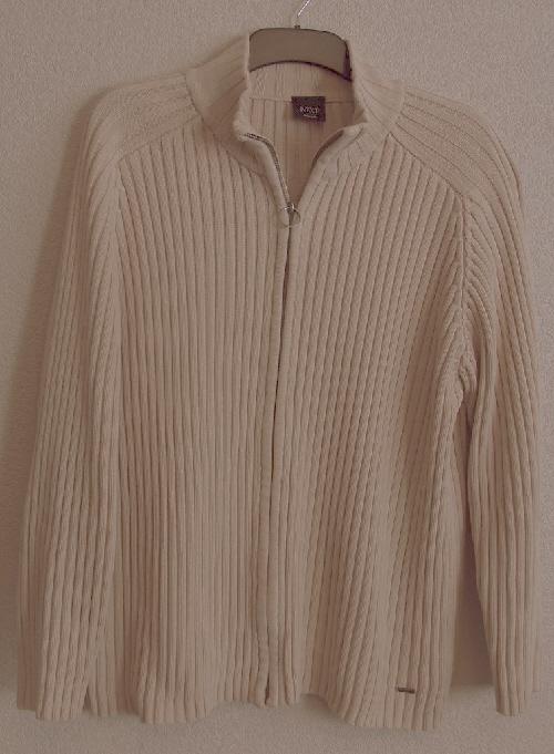 Preview of the first image of Gorgeous Mens Ribbed Cardigan By Next - Sz M  B7.