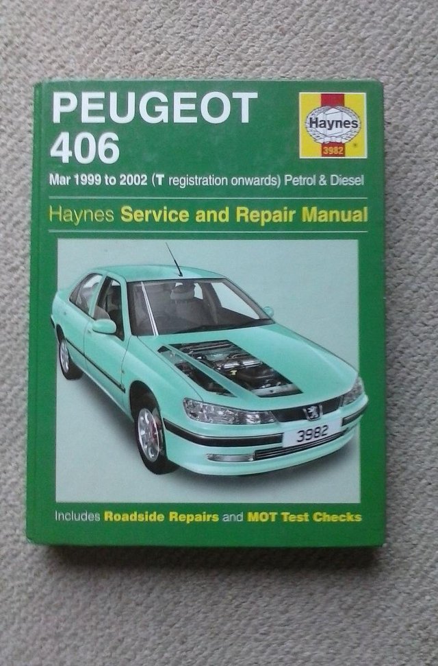 Preview of the first image of Haynes Manuals for Peugeot 306 and 406.