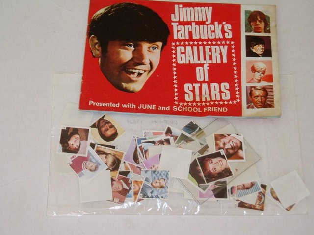 Preview of the first image of "JUNE" COMIC 1960s.GALLERY OF STARS BOOK& STICKERS.