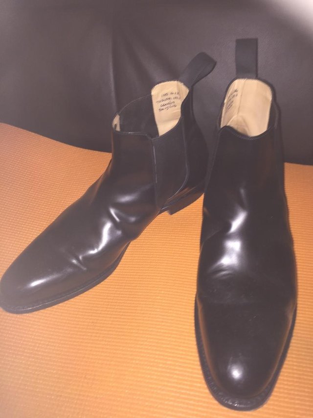 Image 3 of Church's Classic Black Beijing Chelsea Boots
