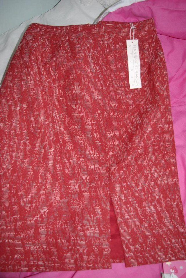 Image 2 of New Fenn Wright Manson lined skirt size 8