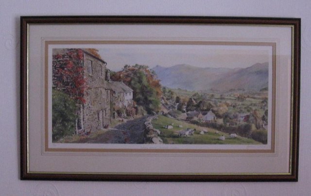 Preview of the first image of Graham Carver, Autumn Morning, Troutbeck. Limited Print.