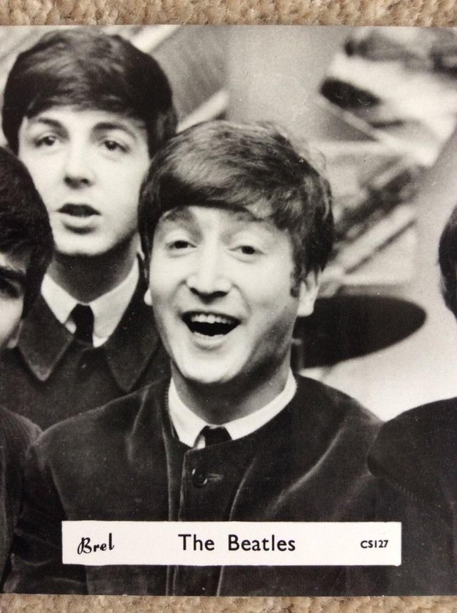 Image 3 of Beatles Original Old Brel Postcard( CS127 ) UK 1960s