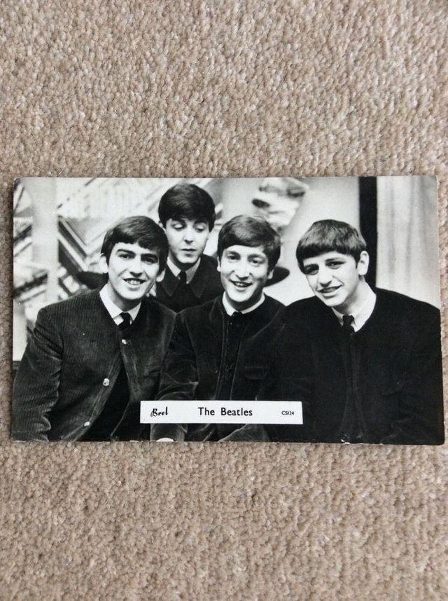 Image 2 of Original Beatles Old Brel (CS 124) UK Postcard