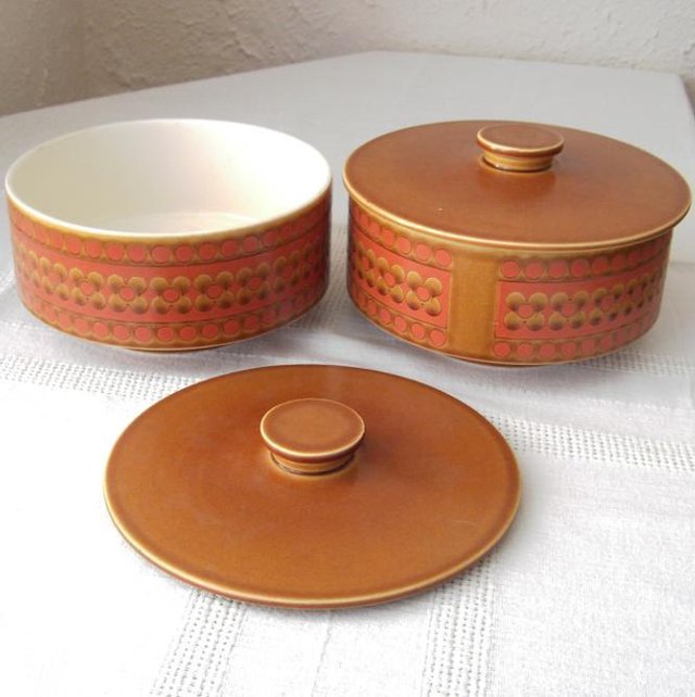 Image 3 of Hornsea Saffron retro pottery
