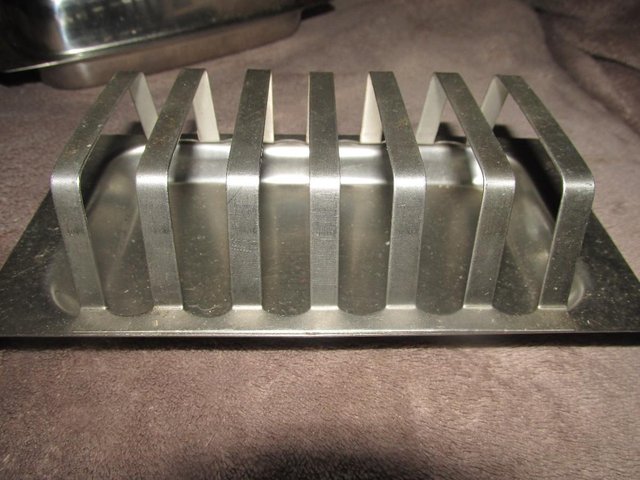 Image 2 of 1970'S TOAST RACK BUTTER DISH