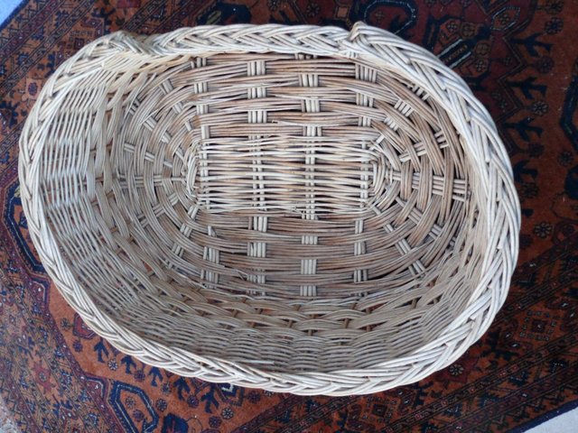 Image 2 of Vintage Wicker Dog Basket